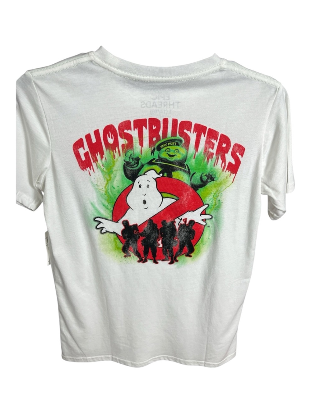 Epic Threads Boys L (14/16) Ghostbusters Stay Puft Graphic T-Shirt White NWT